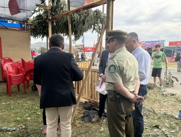 Refuerzan seguridad y fiscalización en el estadio de Limache de cara a Fiestas Patrias