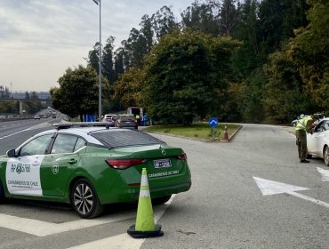 Conductor de automóvil fue detenido bajo los efectos de la cannabis en la ruta 68