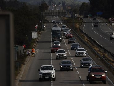 Más de 520 mil vehículos han salido de la región Metropolitana por Fiestas Patrias