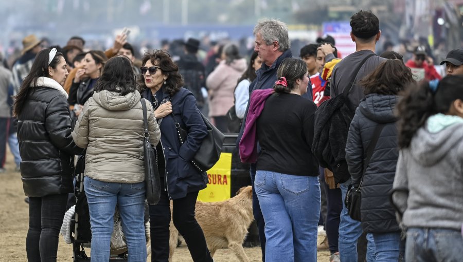 Fuerte temporal en Concepción obliga a suspender show musical en Parque Bicentenario