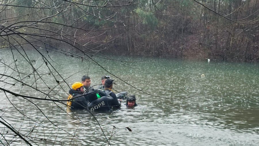 Conductor falleció tras chocar y caer desde el Puente Cautín en La Araucanía