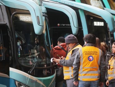 Balance de fiscalizaciones: más de 5.400 buses fueron revisados durante Fiestas Patrias