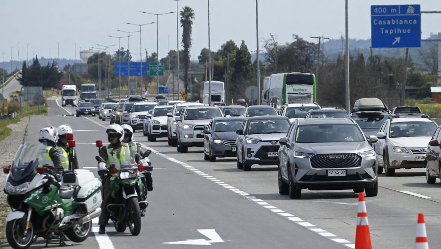 Este domingo 22 de septiembre retornan 175 mil vehículos a la capital tras el fin de las Fiestas Patrias