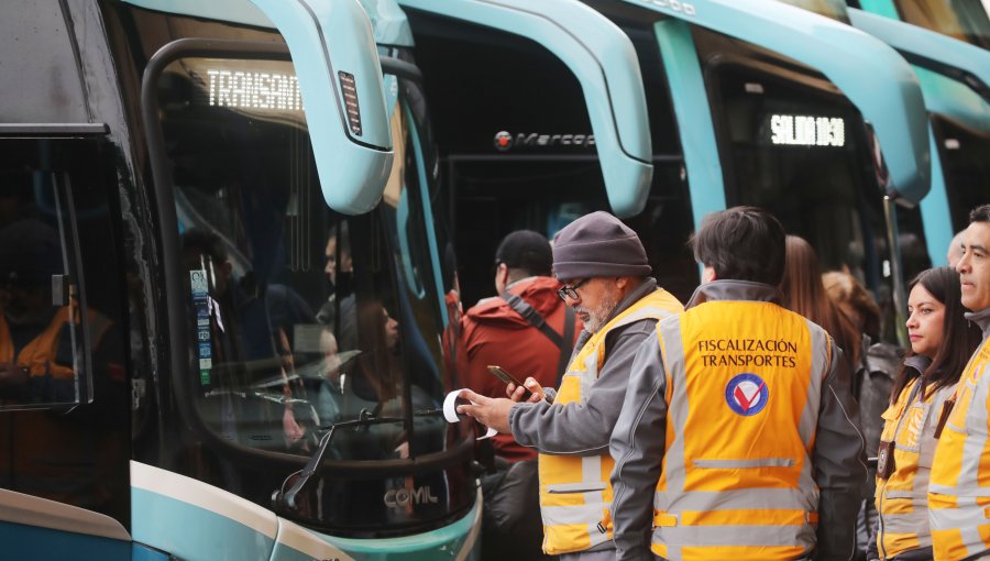 Balance de fiscalizaciones: más de 5.400 buses fueron revisados durante Fiestas Patrias