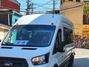 Cerro Polanco implementa transporte vecinal con financiamiento de la Municipalidad de Valparaíso