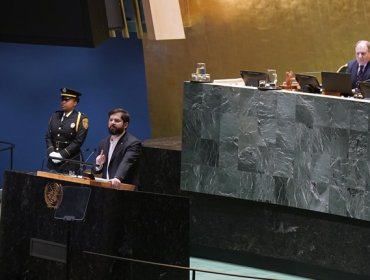 Presidente Boric acusó ante la ONU que la "dictadura" en Venezuela "pretende robarse una elección"