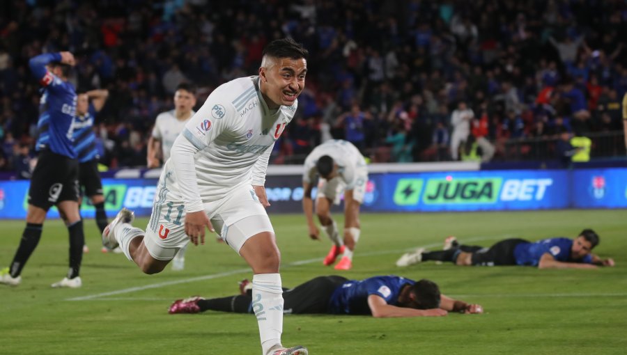 U. de Chile sufrió para vencer a Huachipato y aumentar su diferencia con Colo-Colo