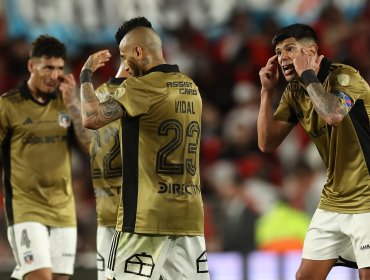 Colo-Colo se despidió de la Copa Libertadores tras perder por la cuenta mínima ante River Plate