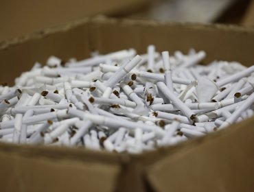 Descubren primera fabricación ilegal de cigarrillos en el país destinados al comercio informal