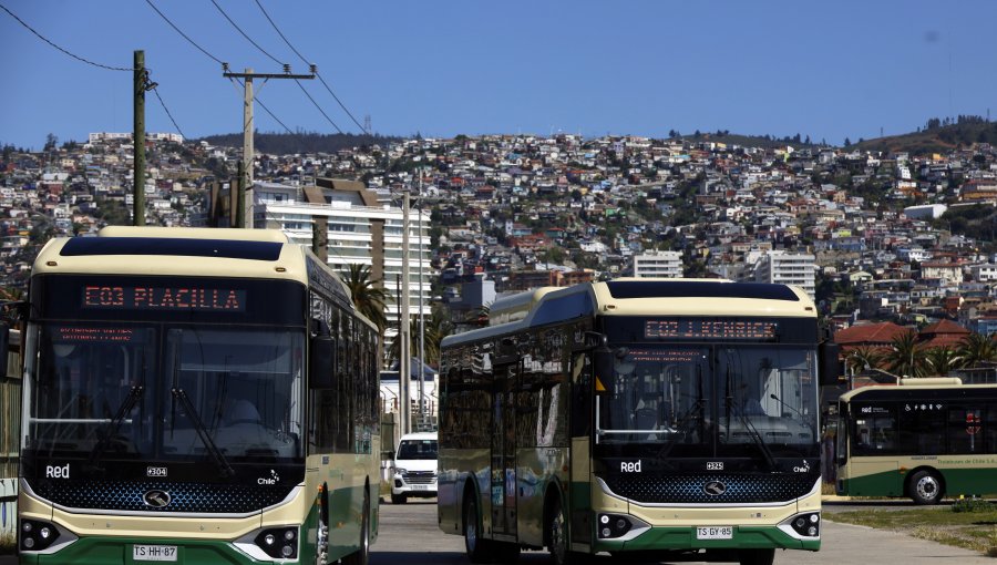 Primeros buses eléctricos del Gran Valparaíso ya iniciaron su operación