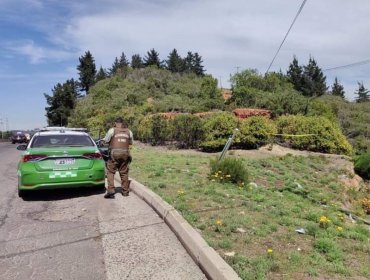 Encuentran cuerpo sin vida de un hombre en la variante Agua Santa de Viña del Mar