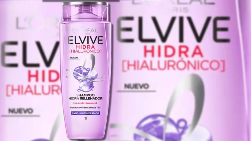 Tras oficio del Sernac: L'Oréal asegura que línea capilar Elvive Elvive Hidra Hialurónico "es un producto 100% seguro"