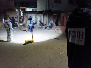 Balacera en Quilicura deja heridos a dos menores de 14 años, dos adultos y un abuelo de 87 años