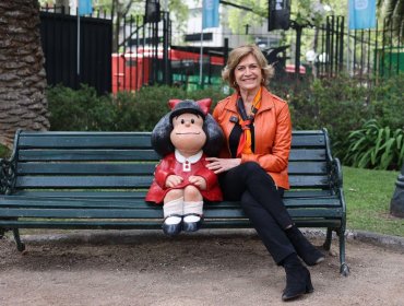 Providencia celebra a Mafalda: Se inaugura la primera estatua del personaje en Chile