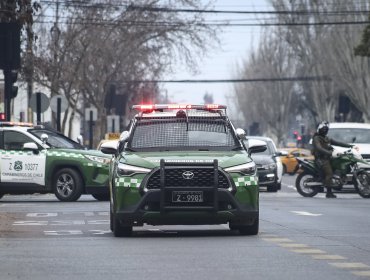 Carabinero de civil frustró a balazos un asalto a un camión en Quilicura: delincuentes huyeron