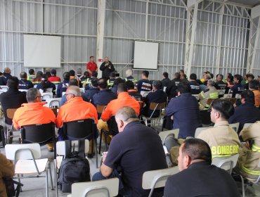 Bomberos, Conaf, Senapred y Municipios coordinan comandos unificados para enfrentar incendios en la región de Valparaíso