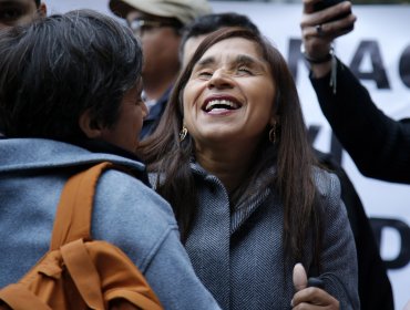 Senadora Campillai encabezó manifestaciones contra generales Yáñez, Rozas y Olate