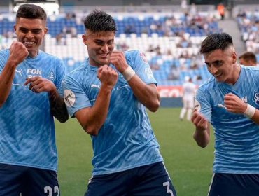 Thomas Galdames fue elegido por los hinchas como el mejor jugador del Krylia Sovetov