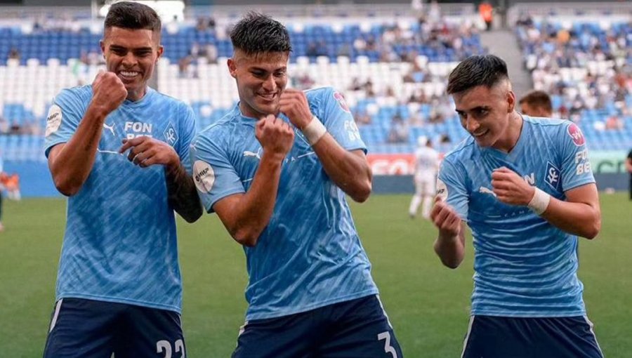 Thomas Galdames fue elegido por los hinchas como el mejor jugador del Krylia Sovetov