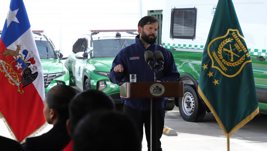 Presidente Boric destaca “combate a la delincuencia” al entregar comisaría en Antofagasta