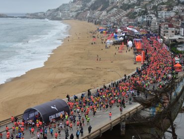 Cerca de 14 mil corredores fueron parte de Maratón de Viña del Mar que se transformó en el epicentro del running