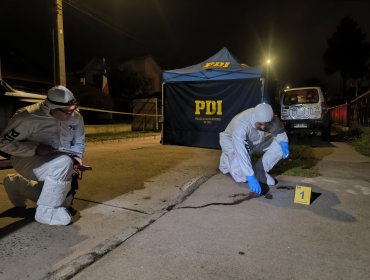 Homicidio en Villa Alemana: Sujeto de 20 años muere baleado minutos después de materializar una transacción de drogas