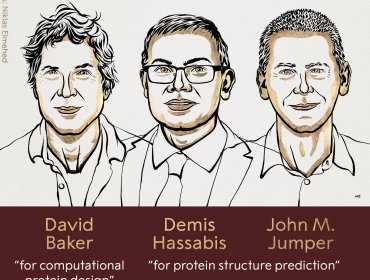 Tres ganadores en el Nobel de Química por revelar códigos de proteínas mediante inteligencia artificial