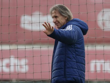 Ricardo Gareca suspendió práctica para conversar individualmente con los seleccionados