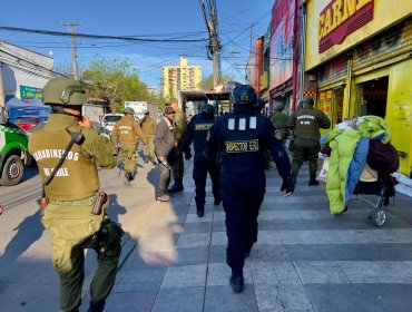 Más de 250 carros de supermercado fueron retirados desde las calles de Viña del Mar