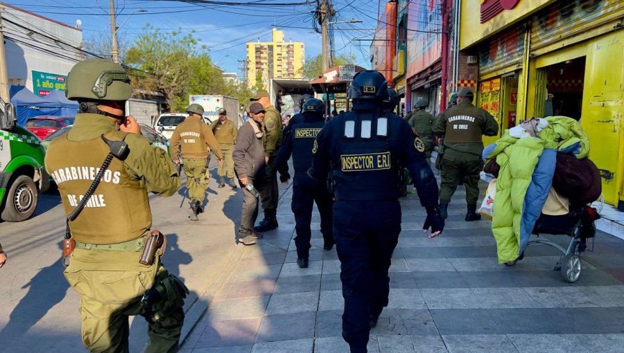 Más de 250 carros de supermercado fueron retirados desde las calles de Viña del Mar