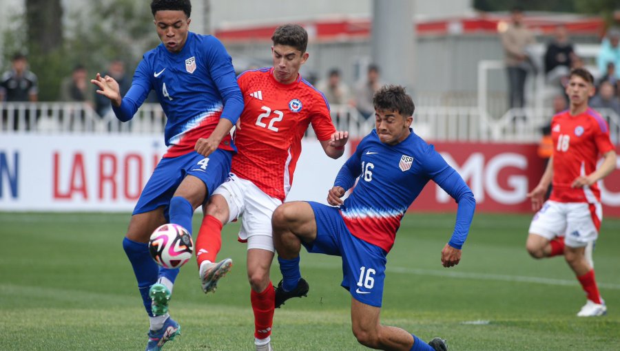 La Rojita Sub 20 cayó goleada ante Estados Unidos en duelo amistoso disputado en Quilín