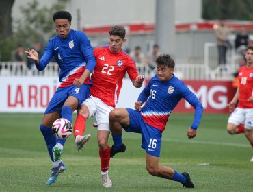 La Rojita Sub 20 cayó goleada ante Estados Unidos en duelo amistoso disputado en Quilín