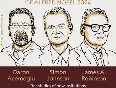 Académicos estadounidenses ganan Nobel de Economía tras estudio de cómo instituciones débiles afectan al éxito de los países