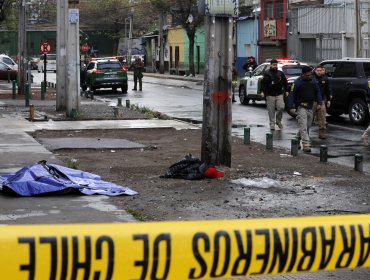 18 homicidios se cometieron en la última semana en el país: tres de ellos en la región de Valparaíso