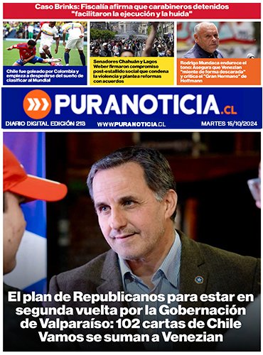 Edición 213 Martes 15 de Octubre 2024