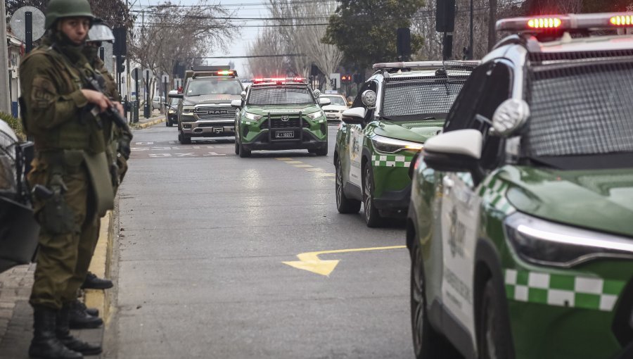 Cinco carabineros de Rancagua fueron detenidos por su presunta participación en el millonario robo de agosto a empresa Brinks