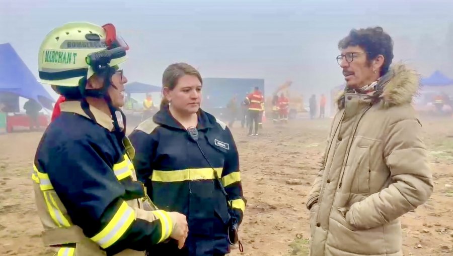 Felipe Ríos apunta a reforzar coordinación entre vecinos e instituciones de emergencia para prevenir incendios forestales