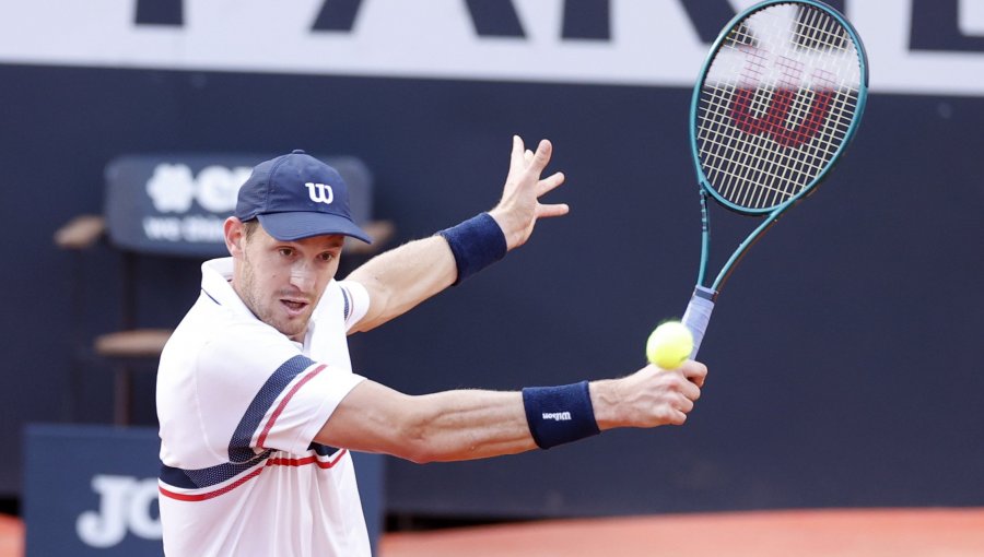 Nicolás Jarry salvó un match point y volvió a los triunfos en el circuito en el ATP 250 de Estocolmo