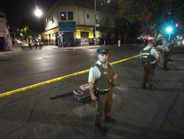 Asalto frustrado deja a un turista argentino baleado en un brazo en Estación Central