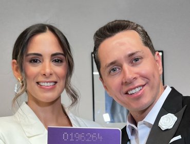 Karol Lucero y Fran Virgilio contrajeron matrimonio civil y compartieron románticas imágenes