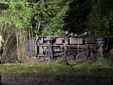 Tragedia en Biobío: 2 fallecidos y 18 heridos deja accidente en ruta Laja - Los Ángeles