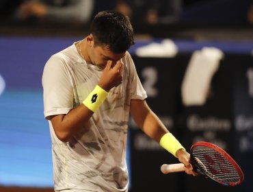 Tomás Barrios quedó eliminado en cuartos de final en Campinas tras caer ante Camilo Ugo Carabelli