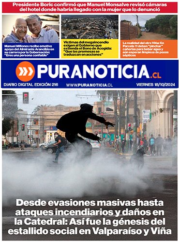 Edición 216 Viernes 18 de Octubre 2024