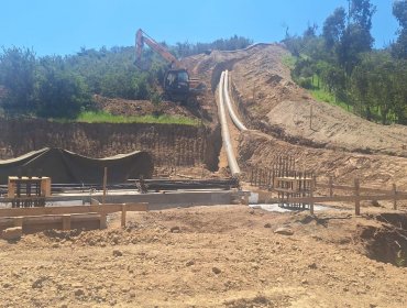 Avanza proyecto de regadío que beneficiará agricultores del Valle de Cuncumén en San Antonio