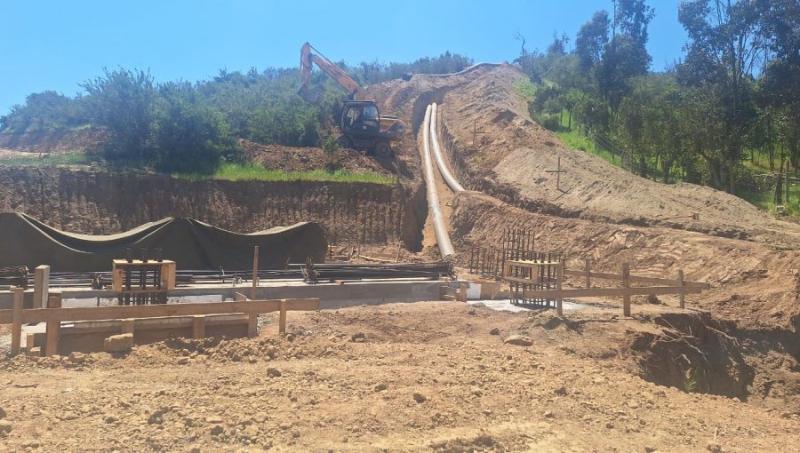 Avanza proyecto de regadío que beneficiará agricultores del Valle de Cuncumén en San Antonio