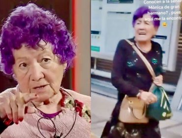 Mónica, ex participante de «Gran Hermano» protagonizó confuso incidente en el Metro