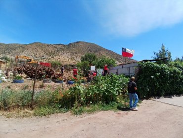 Realizan muestreo para evaluar potencial presencia de contaminantes en sectores de relave ubicado en Rinconada