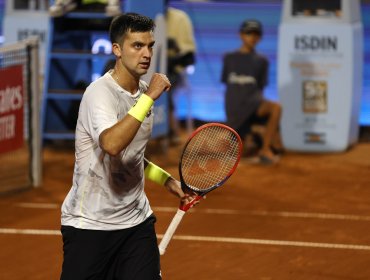 Tomás Barrios debutó con triunfo y avanzó a los octavos de final del Challenger de Curitiba