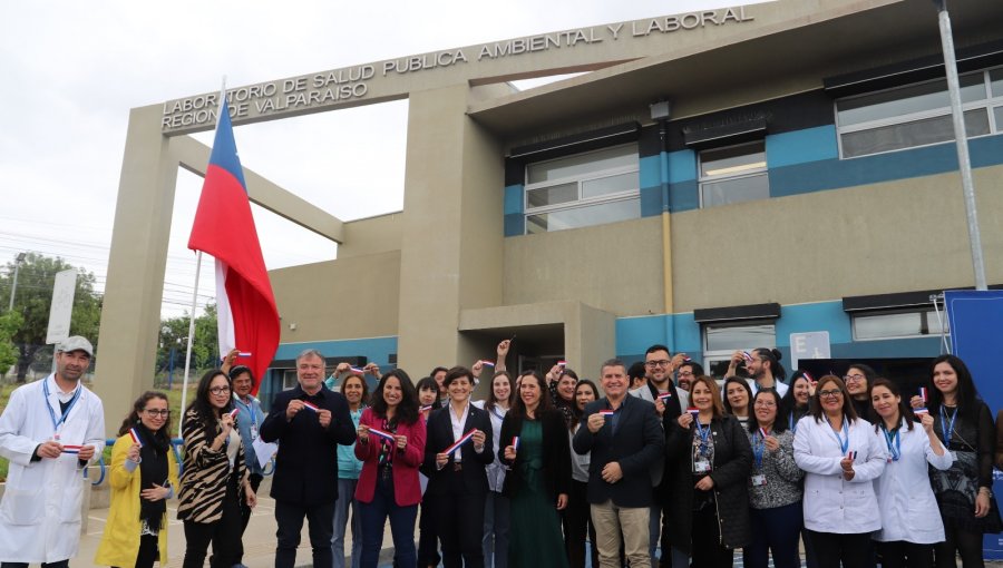 Inauguran moderno Laboratorio de Salud Pública, Ambiental y Laboral de la V Región