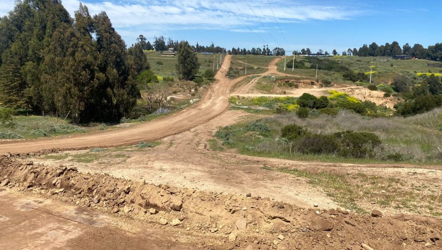 Mejoran caminos rurales de Quintero para reforzar la seguridad y el acceso a servicios